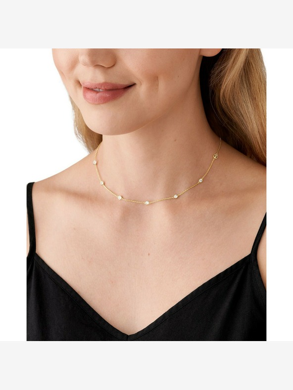 Michael Kors Ženska srebrna ogrlica Michael Kors MKC1714CZ710