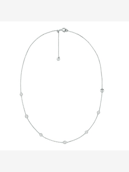 Michael Kors Ženska srebrna ogrlica Michael Kors MKC1714CZ040