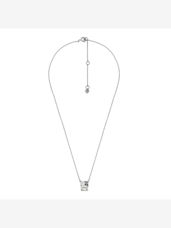 Michael Kors Ženska srebrna ogrlica Michael Kors MKC1660CZ040