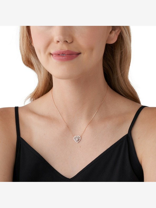 Michael Kors Ženska srebrna ogrlica Michael Kors MKC1689CZ041