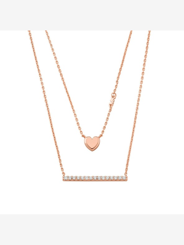 Michael Kors Ženska srebrna ogrlica Michael Kors MKC1675CZ791