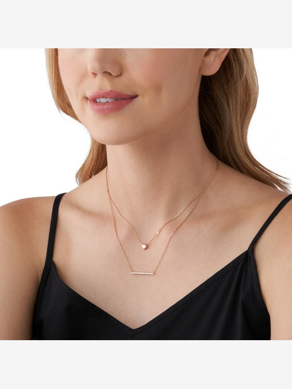 Michael Kors Ženska srebrna ogrlica Michael Kors MKC1675CZ791