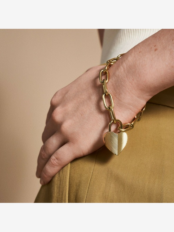 Fossil Ženska jeklena zapestnica Fossil JF04658710