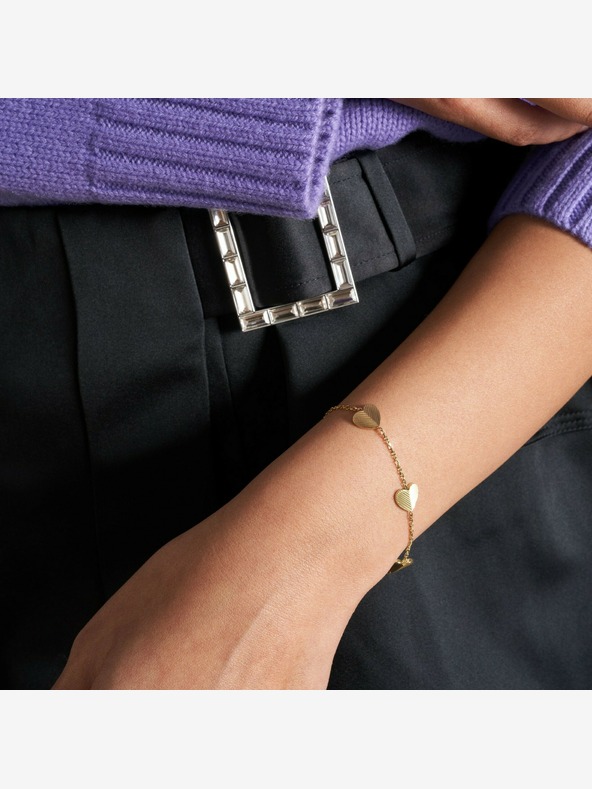 Fossil Ženska jeklena zapestnica Fossil JF04653710