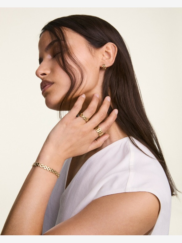 Daniel Wellington Daniel Wellington zlati jekleni prstan 5-Link