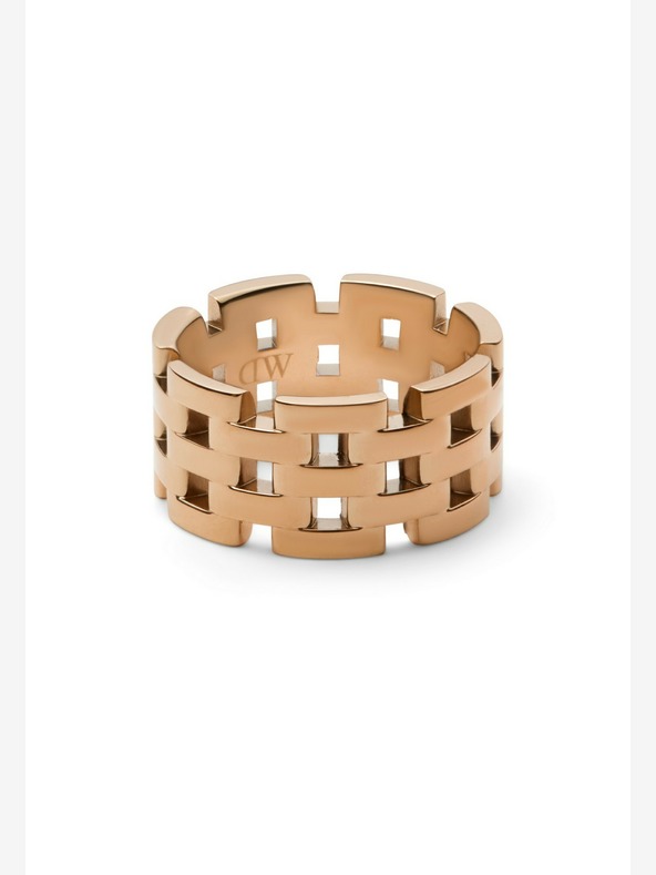 Daniel Wellington Daniel Wellington Rose Gold Steel 5-Link Ring