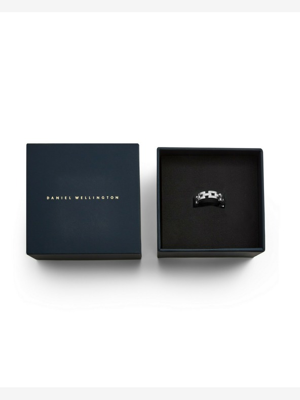 Daniel Wellington Daniel Wellington srebrni jekleni prstan s petimi členki