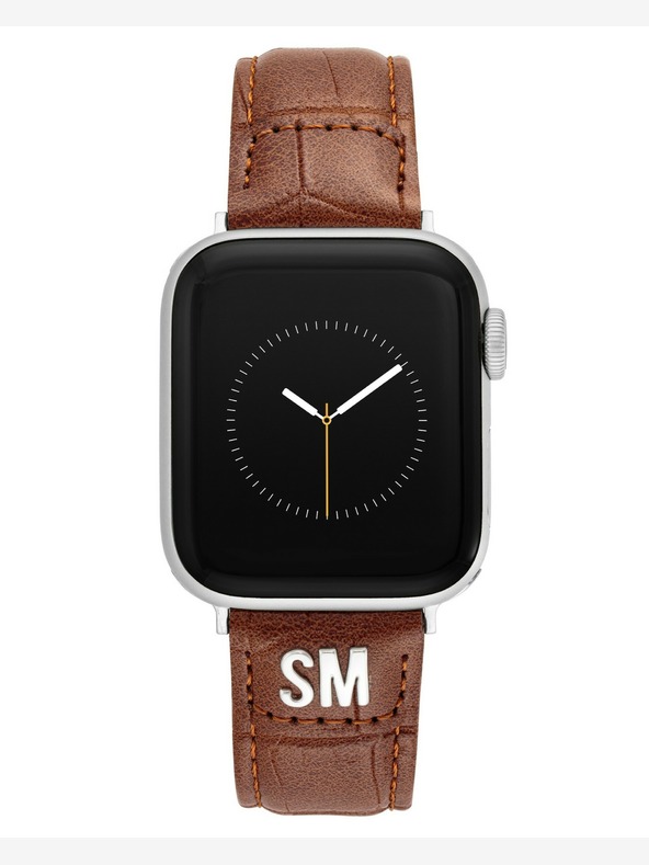 Steve Madden Steve Madden Ženski rjav veganski usnjeni trak za Apple Watch 38/40/41 mm , WS/1002SVHY384041