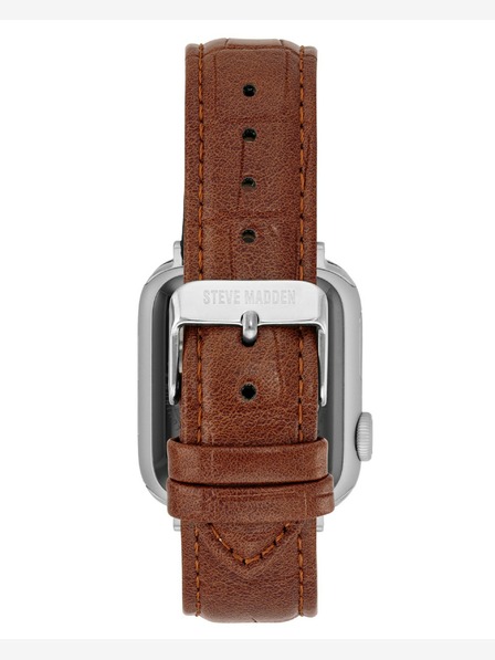 Steve Madden Steve Madden Ženski rjav veganski usnjeni trak za Apple Watch 38/40/41 mm , WS/1002SVHY384041