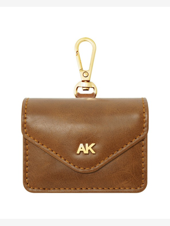 Anne Klein Rjav usnjen etui Anne Klein za slušalke Apple AirPods Pro