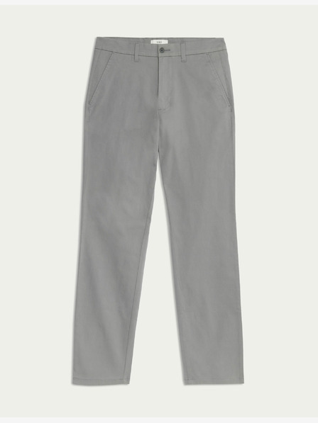 Marks & Spencer Raztegljive hlače chino regular fit Marks & Spencer sive barve