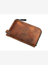 Pularys Pularys Moška usnjena denarnica Oldtimer Slim Brown