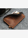 Pularys Pularys Moška usnjena denarnica Oldtimer Slim Brown