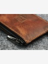 Pularys Pularys Moška usnjena denarnica Oldtimer Slim Brown