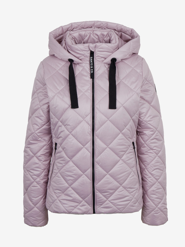 Sam 73 Svetlo roza ženska prešita jakna SAM 73 Lilly