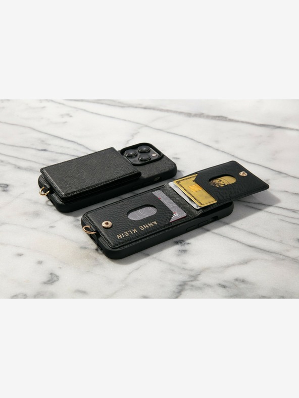 Anne Klein Črni ovitek Anne Klein za iPhone 14 Pro