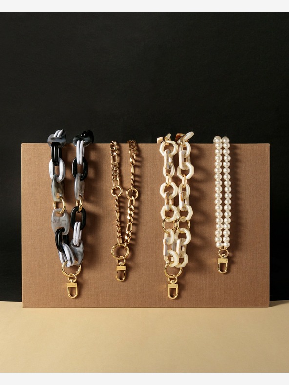 Anne Klein Plastična verižica za mobilni telefon Anne Klein WK4020BKGY