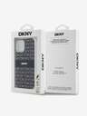 DKNY PC/TPU Repeat Pattern Tonal Stripe Magsafe Back Cover za iPhone 12/12 Pro Black DKNY