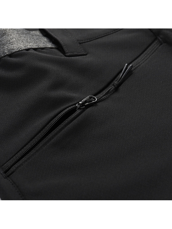 ALPINE PRO Moške hitro sušeče se hlače ALPINE PRO RAMEL črne