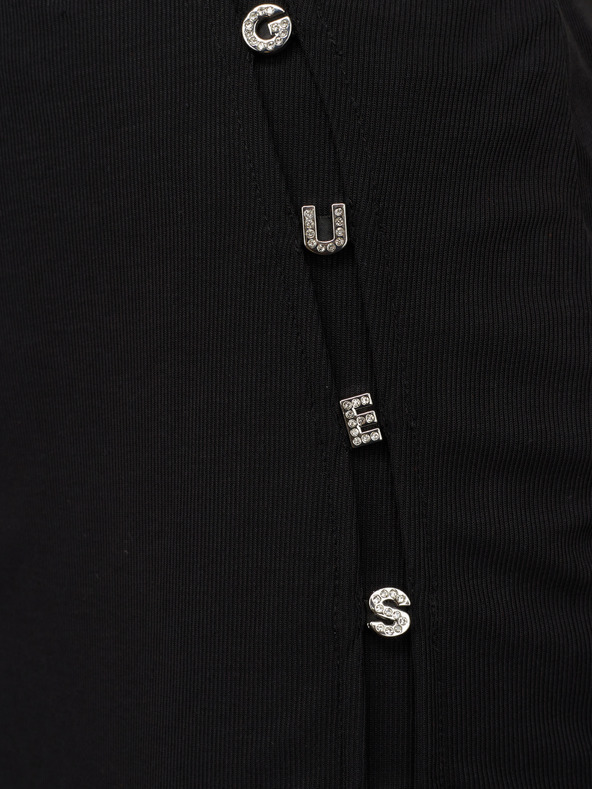 Guess Črna krila brez rokavov Guess