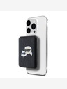 Karl Lagerfeld Karl Lagerfeld Embossed K&CH Heads MagSafe Powerbank 5000mAh Black Black