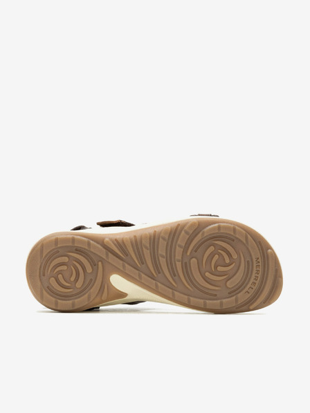 Merrell Rjavi ženski usnjeni sandali MERRELL Terran 4 Backstrap