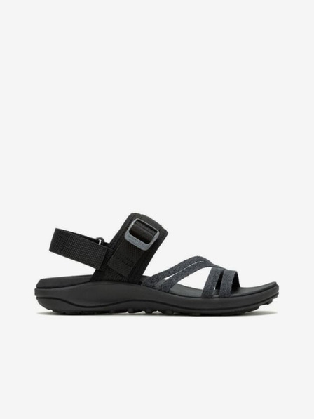 Merrell Črni ženski zunanji sandali MERRELL District 4 Backstrap