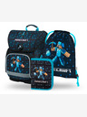 BAAGL  Ergo Minecraft Blue Axe Šolski komplet
