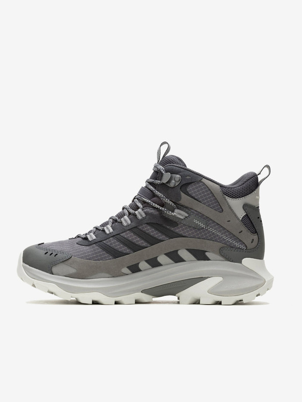 Merrell MERRELL Moab Speed 2 Mid GTX Moški športni copati za na prostem v sivi barvi z gležnjarji