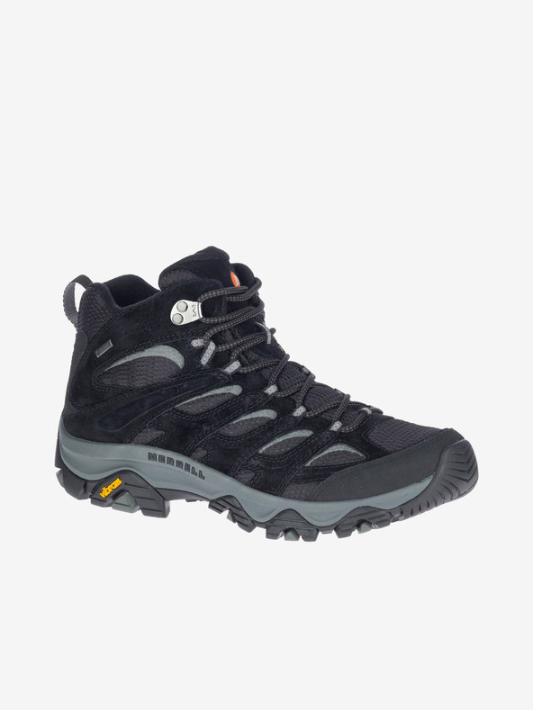 Merrell Črne moške športne copate MERRELL Moab 3 Mid GTX za uporabo na prostem
