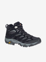 Merrell Črne moške športne copate MERRELL Moab 3 Mid GTX za uporabo na prostem