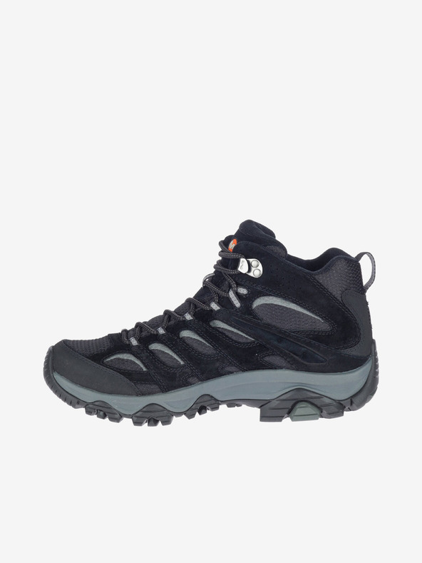 Merrell Črne moške športne copate MERRELL Moab 3 Mid GTX za uporabo na prostem