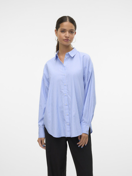 Vero Moda Modra ženska črtasta majica Vero Moda Fanni