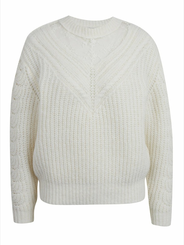 Orsay Kremna ženska jopica s čipko ORSAY