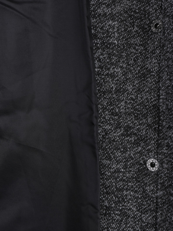 ONLY Temno siv žitni lahki plašč s kapuco ONLY Sedona