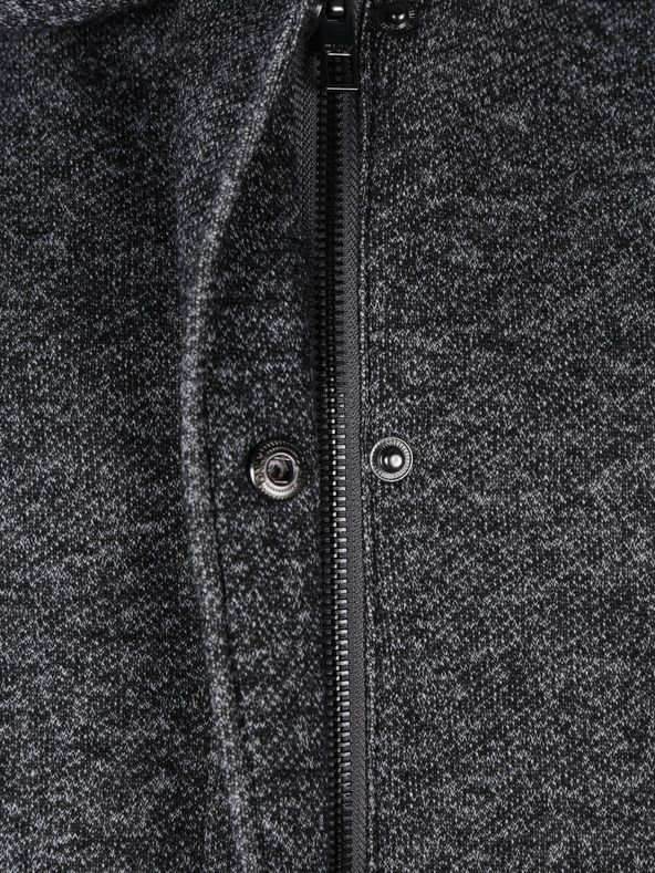 ONLY Temno siv žitni lahki plašč s kapuco ONLY Sedona