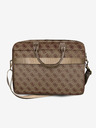 Guess Guess PU 4G Metal Logo torba za prenosni računalnik 15/16 Brown"
