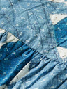 Scotch & Soda Modra ženska vzorčasta obleka Scotch & Soda