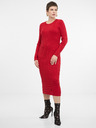Orsay Rdeča ženska midi obleka ORSAY