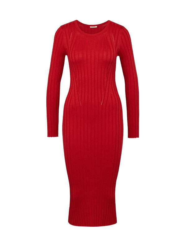 Orsay Rdeča ženska midi obleka ORSAY