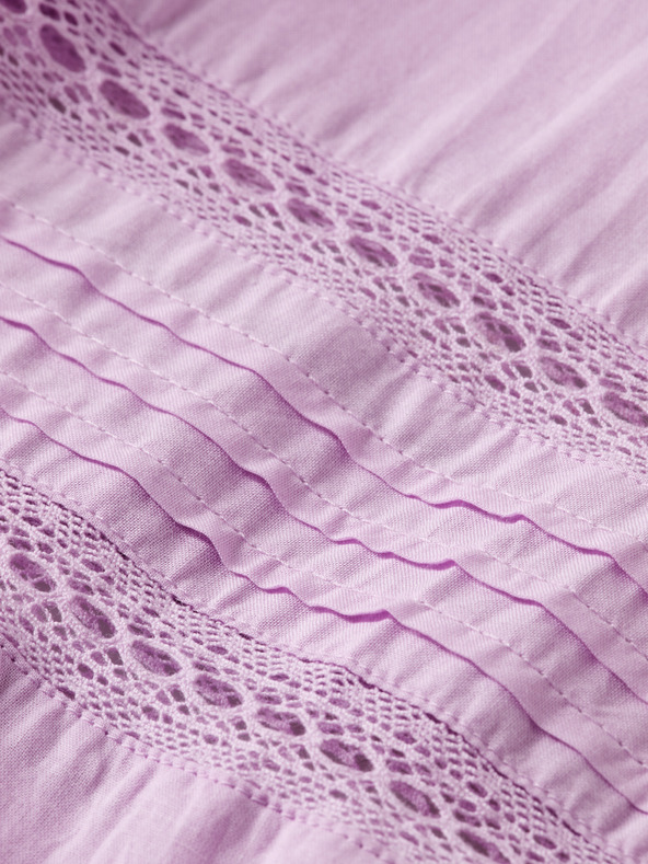 Scotch & Soda Roza ženska maksi obleka Scotch & Soda