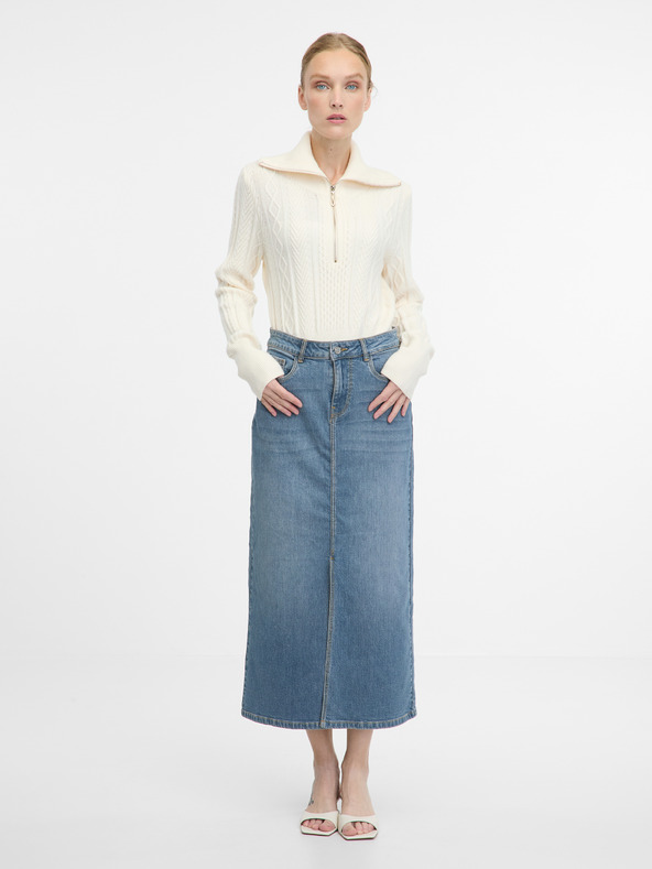 Orsay Modro maksi krilo iz denima ORSAY