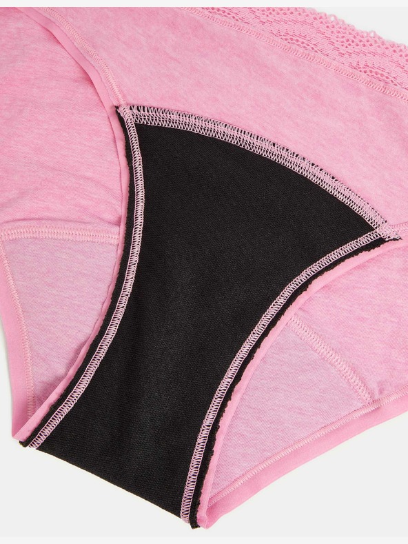 Marks & Spencer Visoko vpojne menstrualne bikini hlačke, 3 kosi Marks & Spencer rdeča
