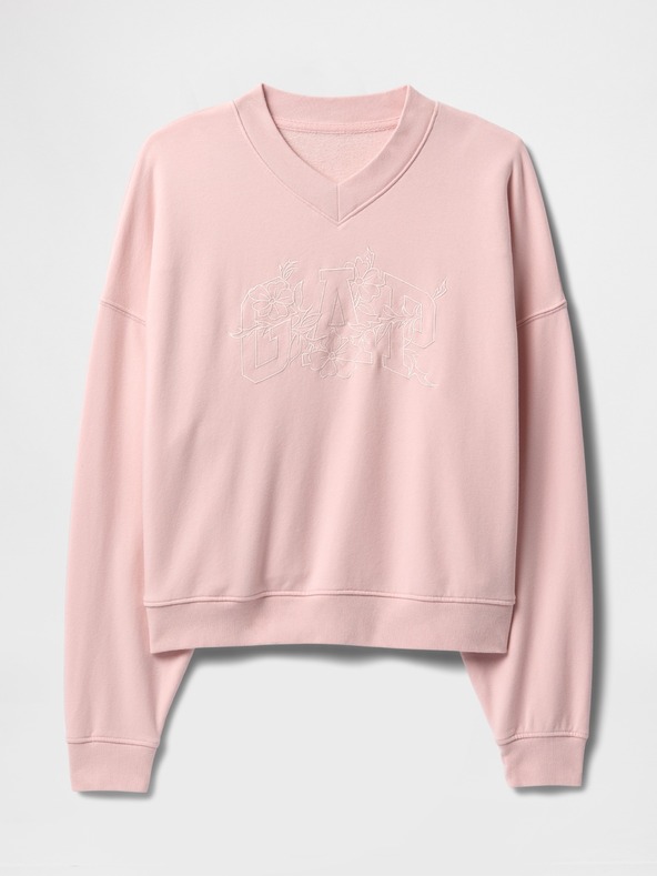 GAP Oversize pulover z logotipom GAP