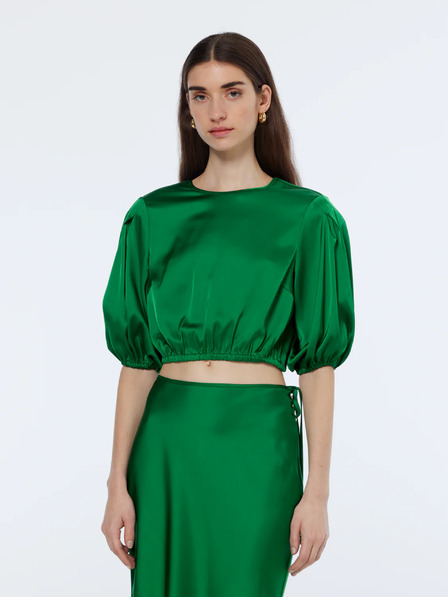 Scotch & Soda Zelena ženska bluza Scotch & Soda