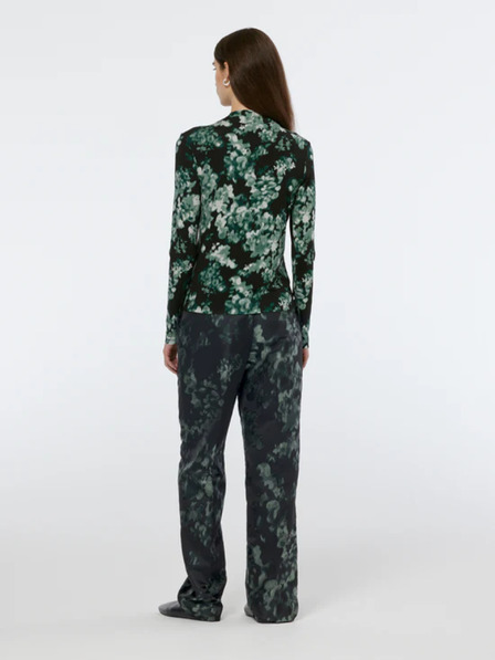 Scotch & Soda Zeleno-črne vzorčaste ženske hlače Scotch & Soda