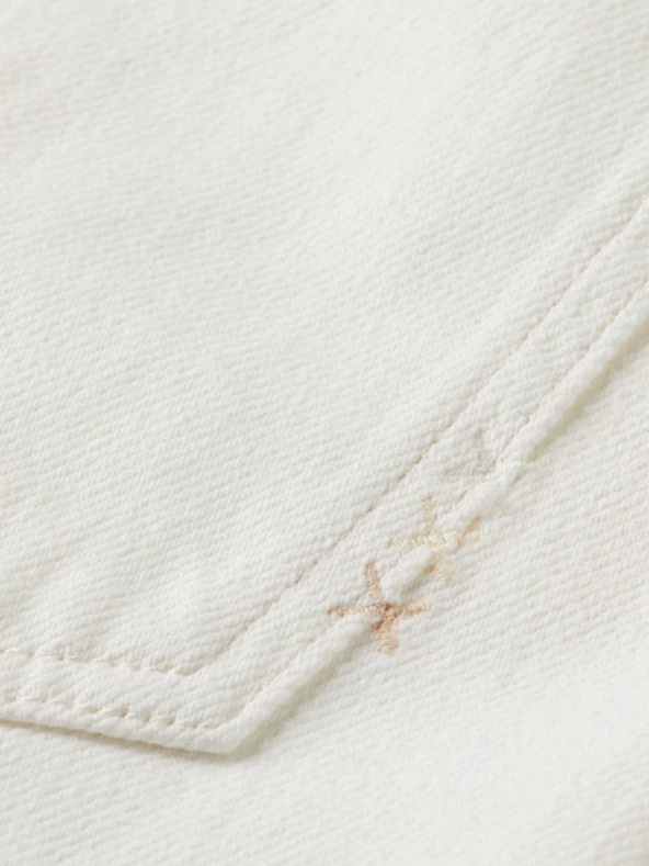 Scotch & Soda Bele ženske kavbojke s širokimi nogami Scotch & Soda