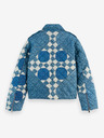 Scotch & Soda Modra ženska vzorčasta jakna Scotch & Soda