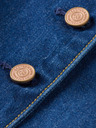 Scotch & Soda Scotch & Soda modri ženski telovnik iz džinsa