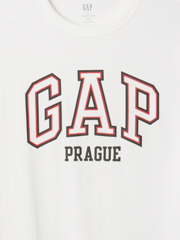 GAP Majica z logotipom GAP Prague GAP